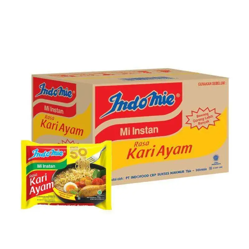 [40 Pcs] Indomie Semua Varian Dus Isi 40 Rasa Soto Goreng Ayam Bawang Kari Instan Food 4