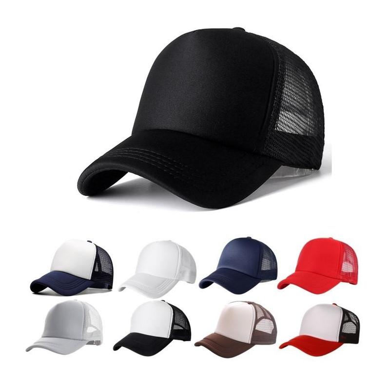 Mũ Bóng Chày Trucker, Dành Cho Nam Và Nữ, Phong Cách Snapback, Có Xương Lưới, Mũ Nam 0