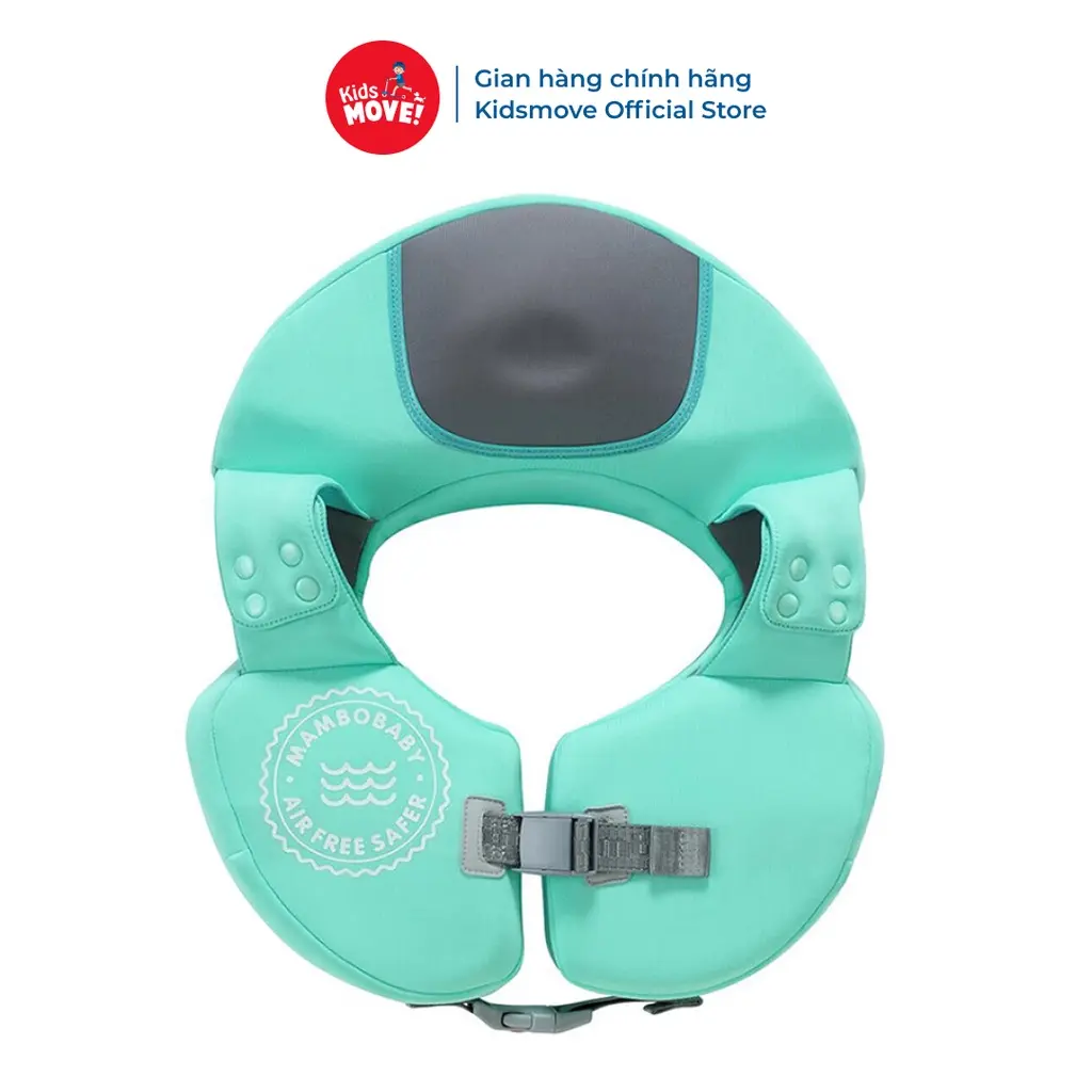 Phao bơi luồn tay Mambobaby cho bé 1 2 3 4 tuổi không bơm hơi, chống lật, siêu nhẹ, có mái che hàng chính hãng