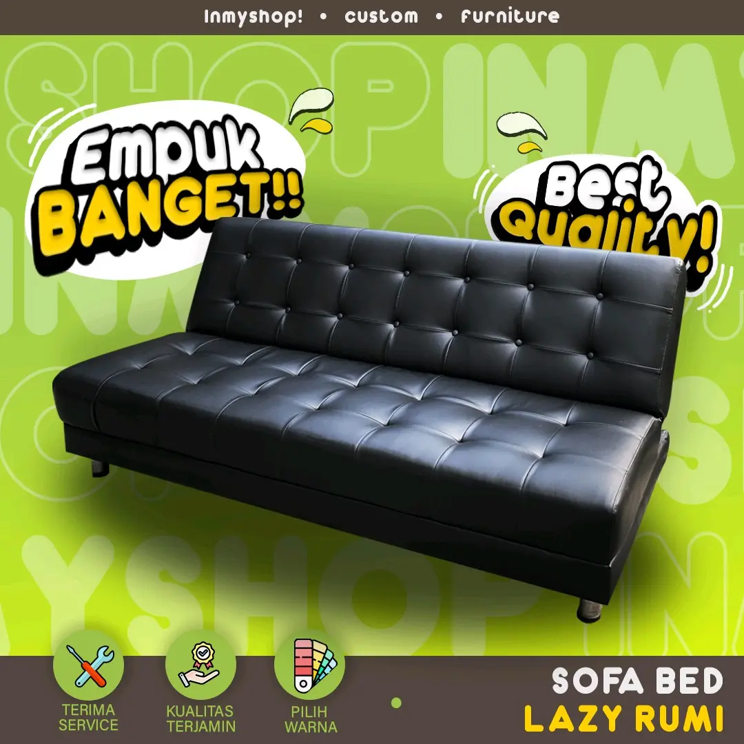 Lazy Rumi - Sofa Bed Minimalis Sofabed
