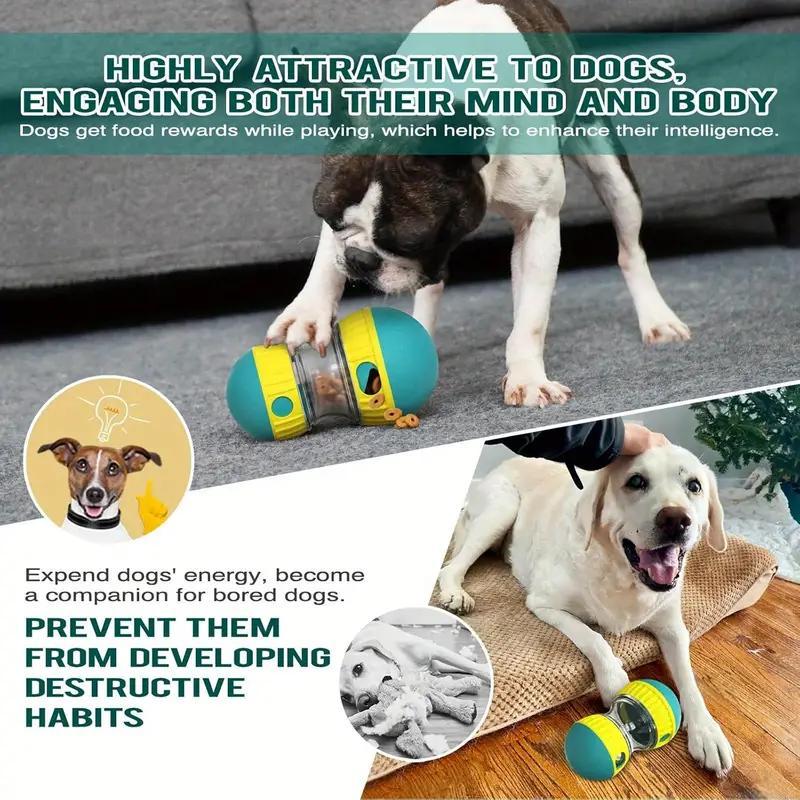 Adjustable Pet Snack Dispenser, Interactive Pet Food Puzzle Ball, Dog Food Dispenser, Dog Entertainment Toy for Daily Use 4