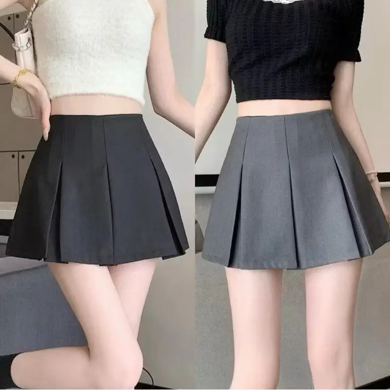 CHÂN VÁY XẾP LY TO XOÈ XINH SANG CHẢNH LƯNG CAO CÓ QUẦN BẢO HỘ V131 Nữ Women