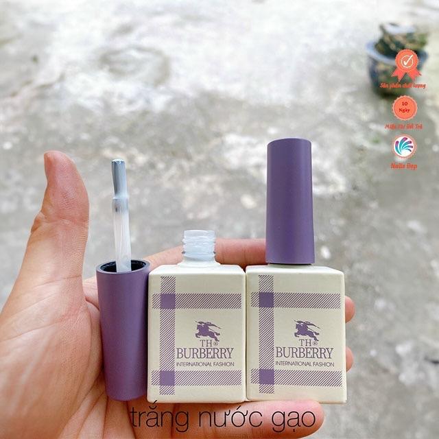 Sơn gel màu nước gạo sơn móng tay thạch trắng nước gạo