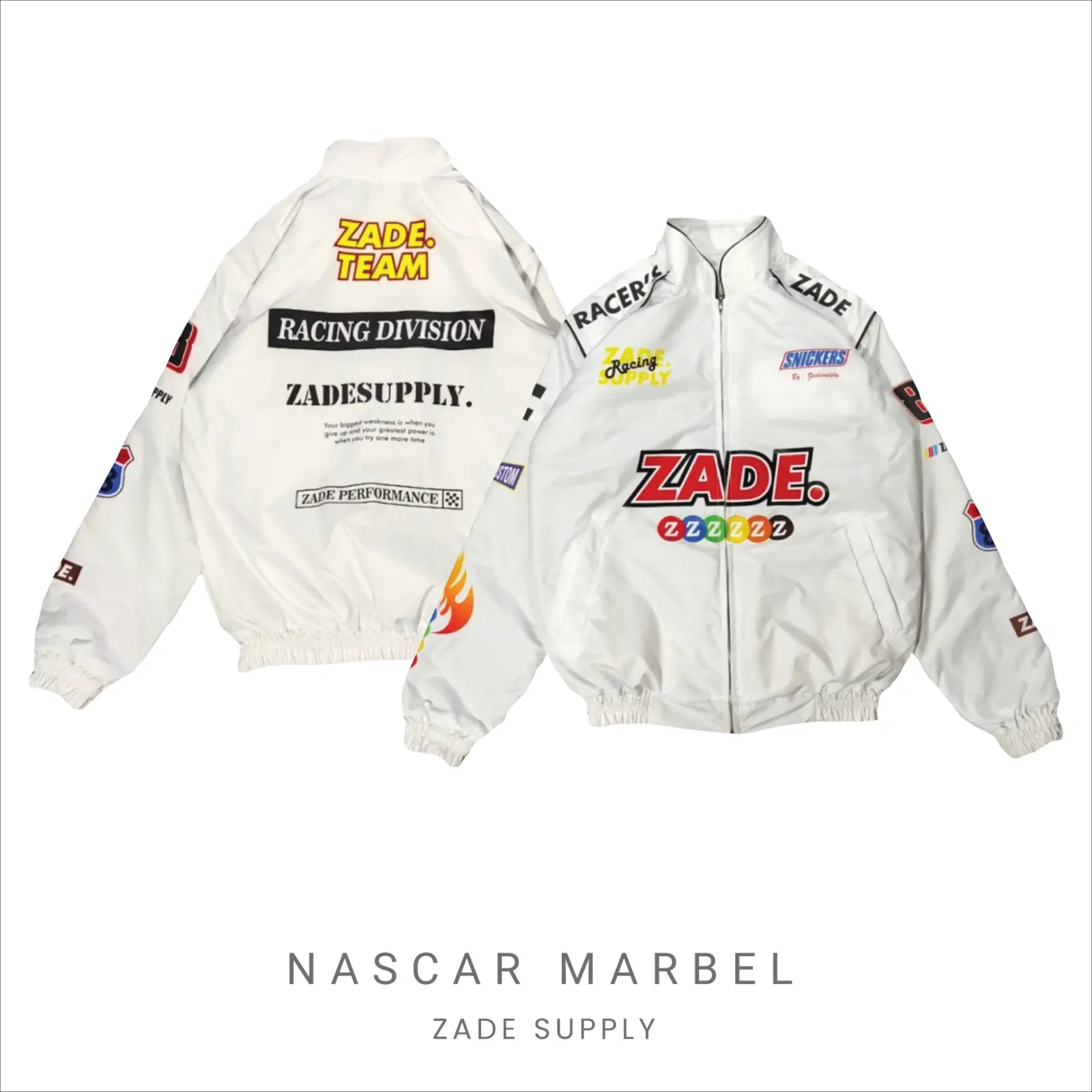 Salvio Hexia Nascar Jacket Zade Supply Racing