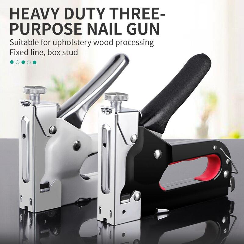 Product Introduction of Dụng cụ kim bấm cho gỗ kim loại thép không rỉ trang trí nhà cửa (miễn phí 600 ghim) 46