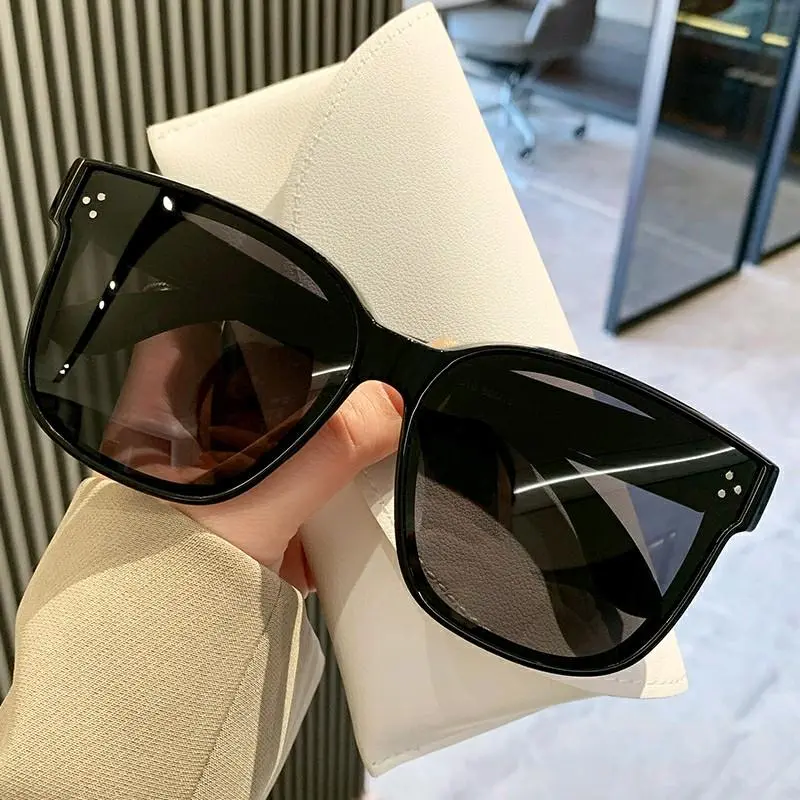 'PROMO' KACAMATA HITAM TIGA TITIK FASHION UNISEX KACAMATA STYLE KOREA TERBARU Wanita Eyewear Sunglasses