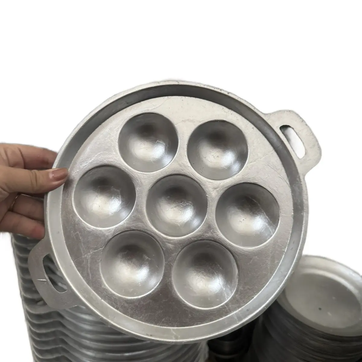 Khuôn bánh khọt Gang ( có nắp ) có 4 loại khuôn