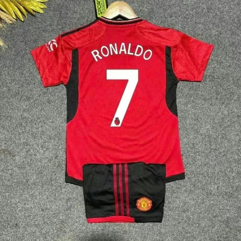Áo bóng đá trẻ em Ronaldo - Chất liệu Mè Thái cao cấp - Không nhăn, không xù, không phai - Cho Bé Top 2