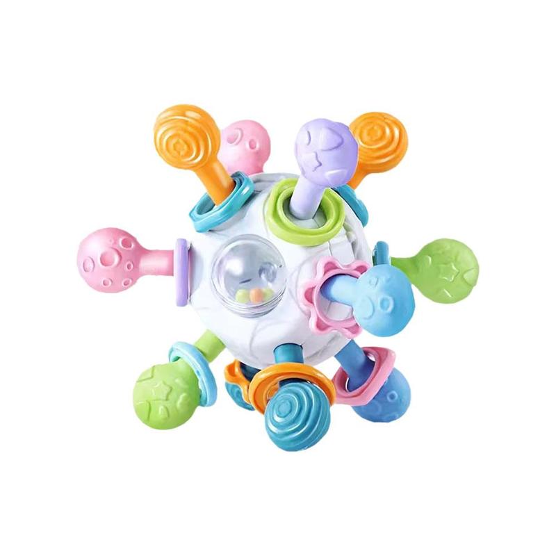 Product Introduction of Baby Busy Hand Grabbing Ball Baby Cube Block Montessori Early Training Toy Motor Sensory Toys C7K3 22