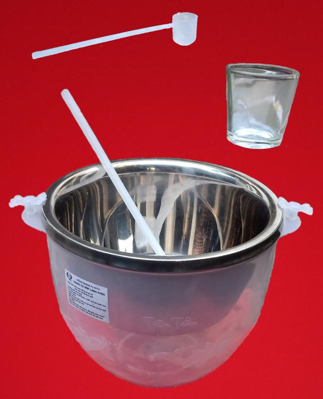 Bát ướp lạnh rượu inox, bát ướp lạnh hoa quả