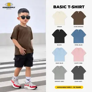 KiddSupply Kids Reguler T-shirt Basic l Atasan Anak | Kaos Anak Unisex TSKD