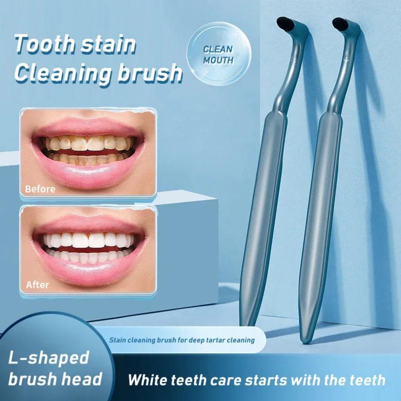 Bàn Chải Làm Sạch Vết Bẩn Răng, Thủ Công, Không Chạy Bằng, Cầm Tay, Chăm Sóc Răng Miệng, Dụng Cụ Loại Bỏ Mảng Bám 0