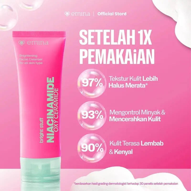 Emina Bright Stuff Face Wash 100 ML 1