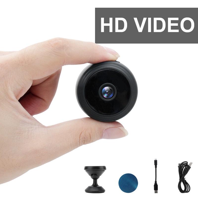 1080P HD WiFi Wireless Mini IP Camera Home Security Night Vision Cam CCTV DVR +32GB Adjustable Button 5