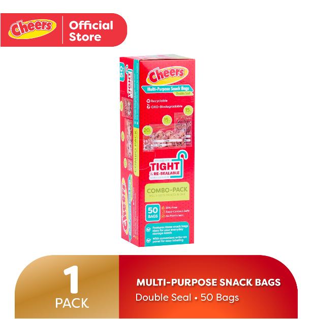 CHEERS MULTI-PURPOSE SNACK BAGS COMBO PACK - TikTok Shop Philippines