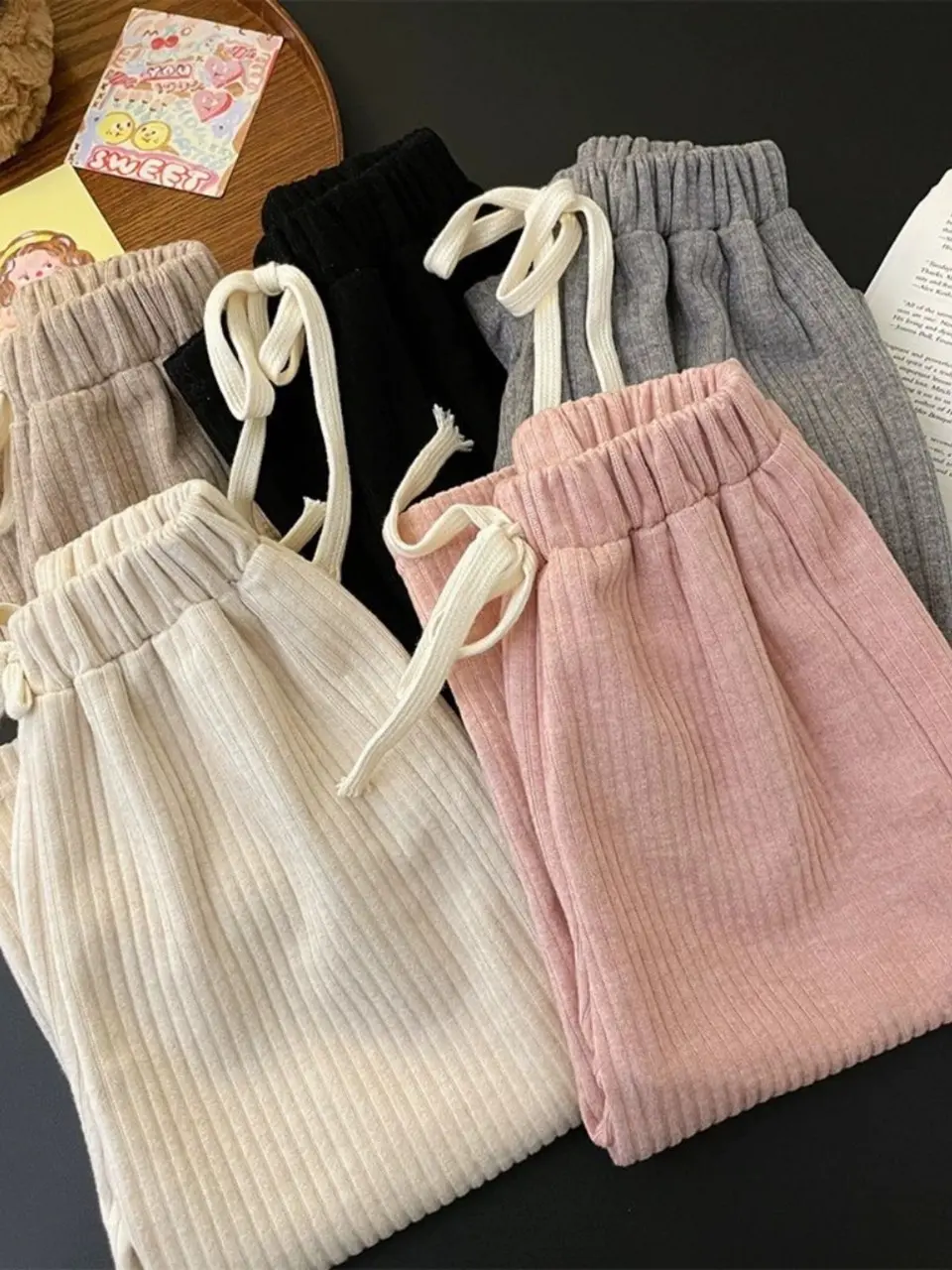 THU DONG 2024 - Quần suông dài chất tăm gân cho bé 10-25kg S.A.Mkids