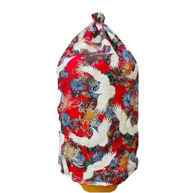  Áo lồng khuyên tròn hoa văn chim hạc Áo lồng chim vành khuyên 