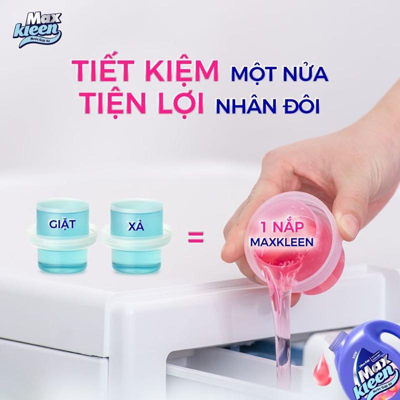 Product Introduction of Túi Nước Giặt Xả Maxkleen 3.8kg (MỚI) 24