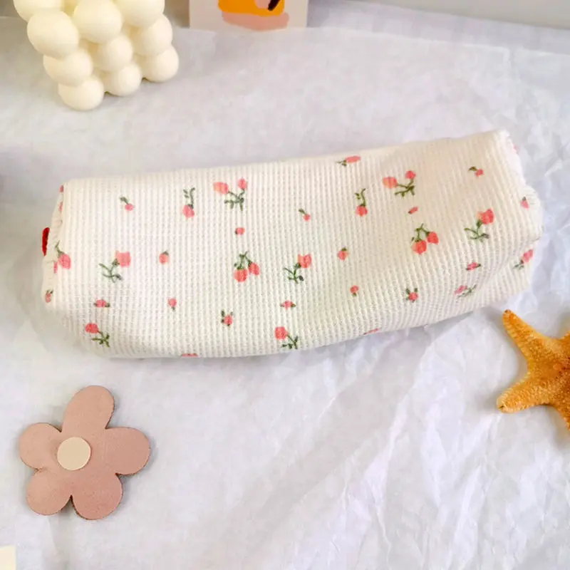 Mismi Alice Pencil Case Kotak Pensil Sekolah Motif Little Flower Perempuan Trendy - PC2A 5