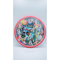 Gambar Jam Dinding Seiko Clocks Jam Bulat QHA902 / QHA902Q 30.5cm Edisi Ultraman Red Case dari SEIKO Clocks Kota Administrasi Jakarta Barat 2 Tokopedia