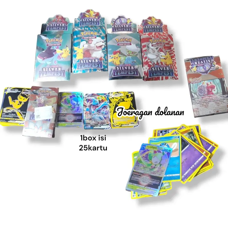 Kartu pokemon box, kartu koleksi pokemon 0