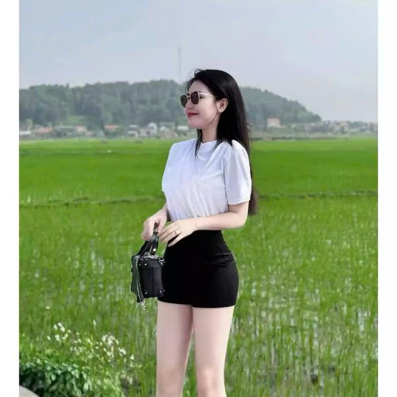 Combo 2 quần short nữ size từ 40-64kg cạp cao chất umi co dãn- Top womenwear 6