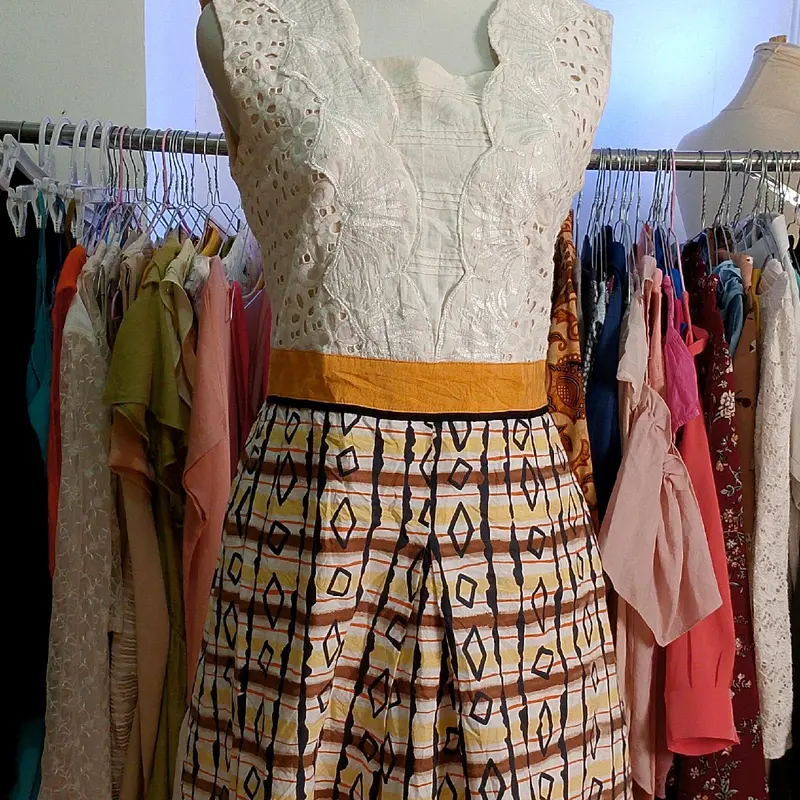 dress motif batik dan corak 7