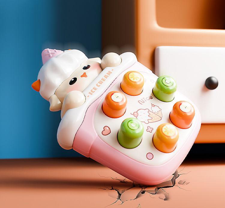 Product Introduction of Đồ Chơi Whac-a-Mole Lòng Bàn Tay Mini Âm Nhạc Bấm Cho Trẻ Em, Bộ Ghép Hình Giáo Dục Sớm, Thích Hợp Cho Bé Trai Và Bé Gái, Nhấn Ngón Tay, Trẻ Nhỏ Nhận Thức Hình Dạng, [Hình Thông Minh] 20