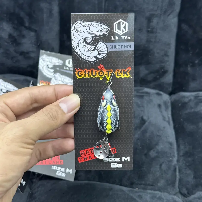 [LK HÒA] MỒI CÂU CHUYÊN LURE CHUỘT LK ACTION NỔI (S/7G, M/8G, M/SKIN8G VÀ L/12G LỬNG) Đi Câu Câu Cá Fishing Bắt Cá 6
