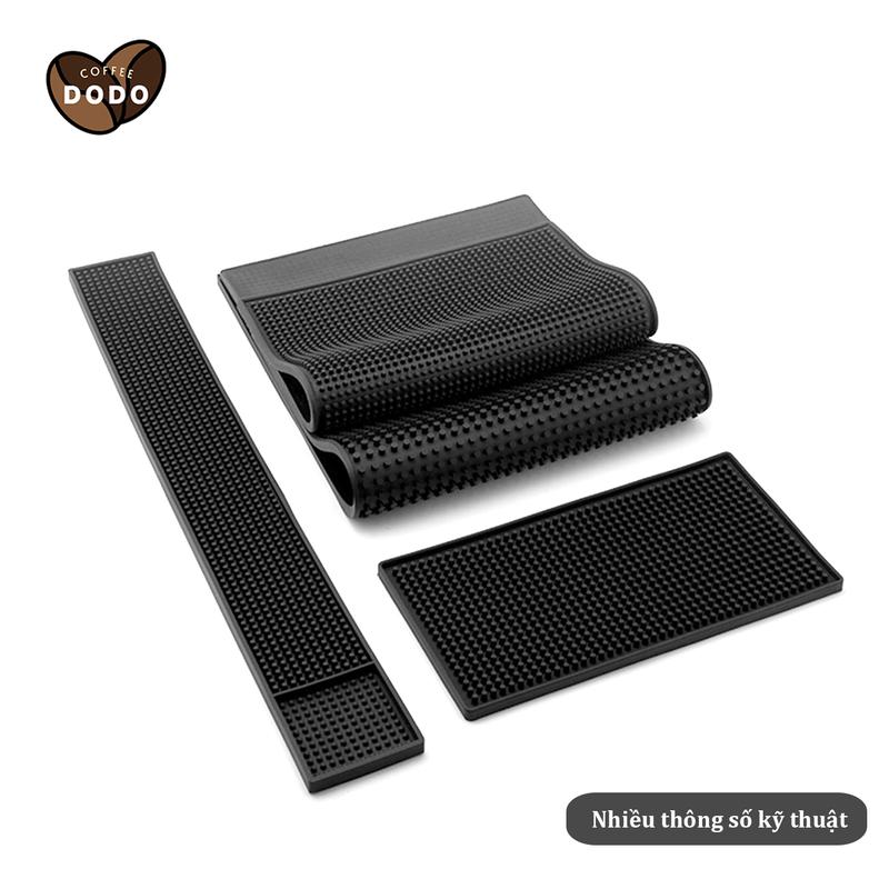 Thảm cao su chống trượt cà phê Thảm lót quầy bar pha chế cách nhiệt Miếng lót chống thấm Tấm lót bàn ăn DODO