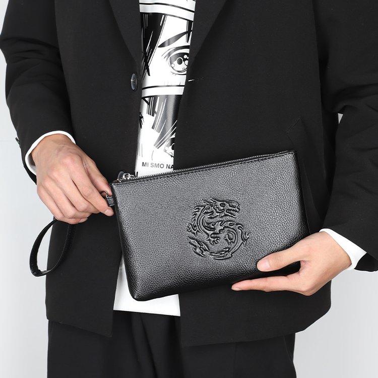 Product Introduction of Zipper Men's Bag One Size Clutch PU 10