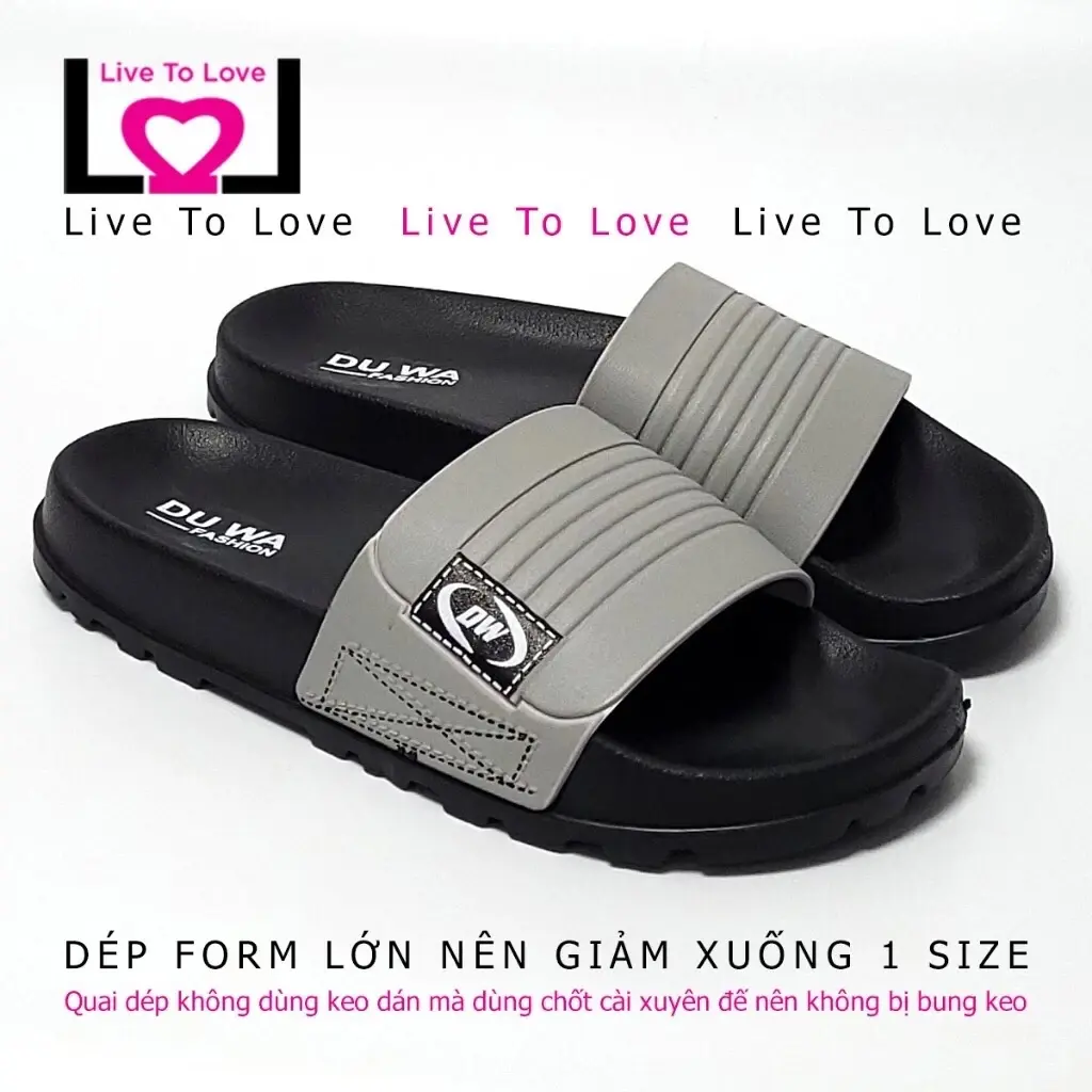 Dép duwa mẫu mới nam và nữ ( dép này form rộng vui lòng đặt lùi 1size)