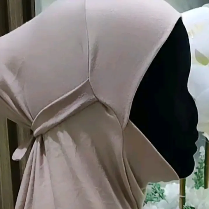 Syazam Hijab Ciput Tali Dagu Ninja Instan Kerudung Dewasa Dalaman Bahan Jersey Spandek Nyaman Tidak Melorot Praktis Stylish untuk Wanita 1