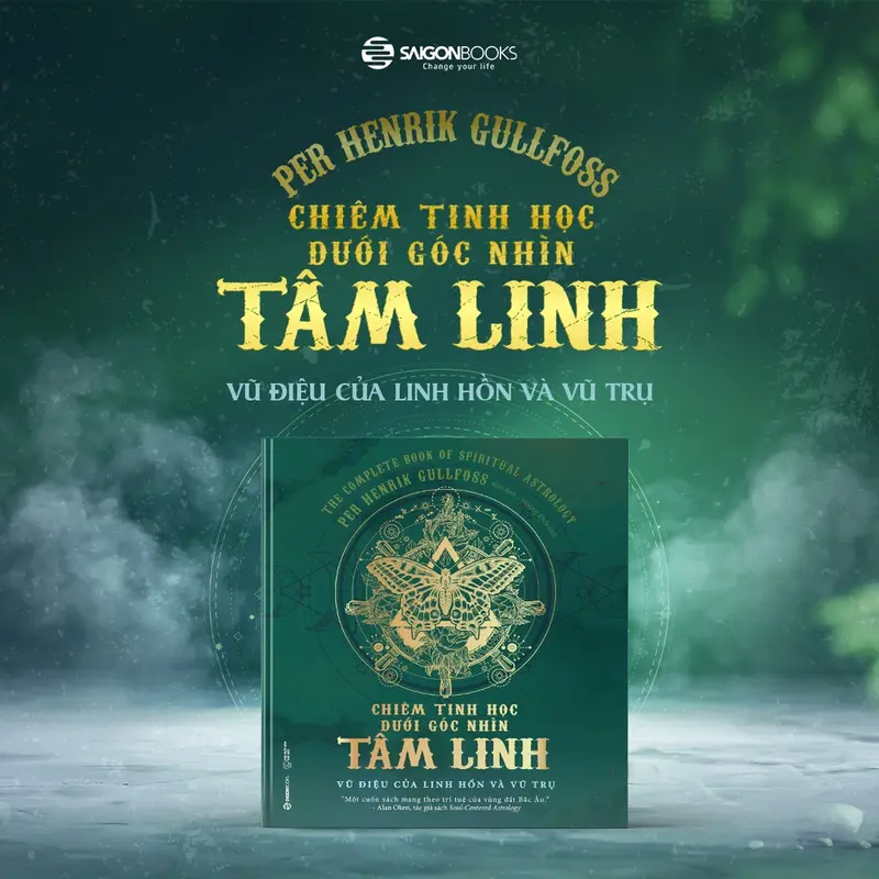 Sách - Chiêm Tinh Học Dưới Góc Nhìn Tâm Linh - Per Henrik Gullfoss - Saigon Books 1