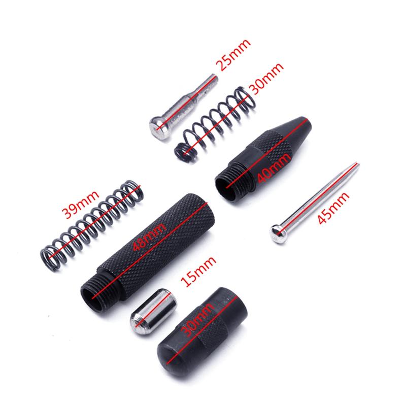 Product Introduction of 5" Automatic Centre Punch Heavy Duty Spring Loaded Metal  Press Dent Marker 0