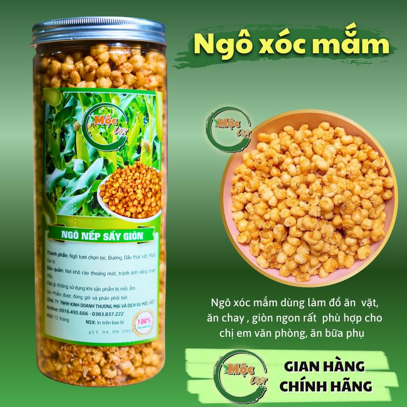 Ngô xóc mắm sấy giòn Mộc Việt