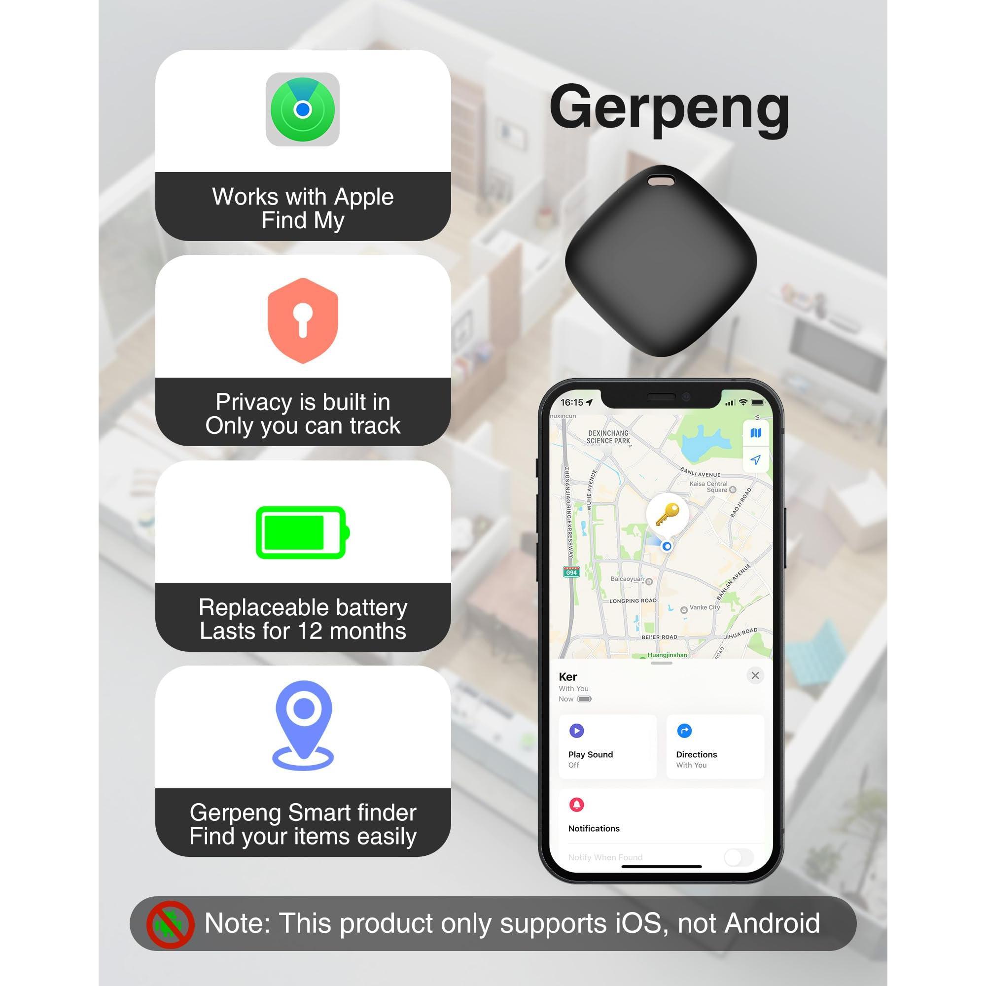 Bluetooth GPS Tracker for Air Tag Replacement Via Apple Find My to Locate Bag Bottle Card Wallet Bike Keys Finder MFI Smart ITag - Image 2