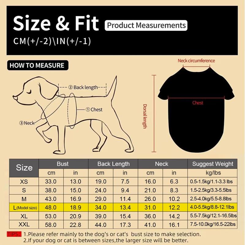 Heart & Letter Print Pet Jumpsuit, Cute Pet Pajamas, Pet Clothes for Small Dogs, Doggie Onesies, Pet Clothes for Valentine's Day 1