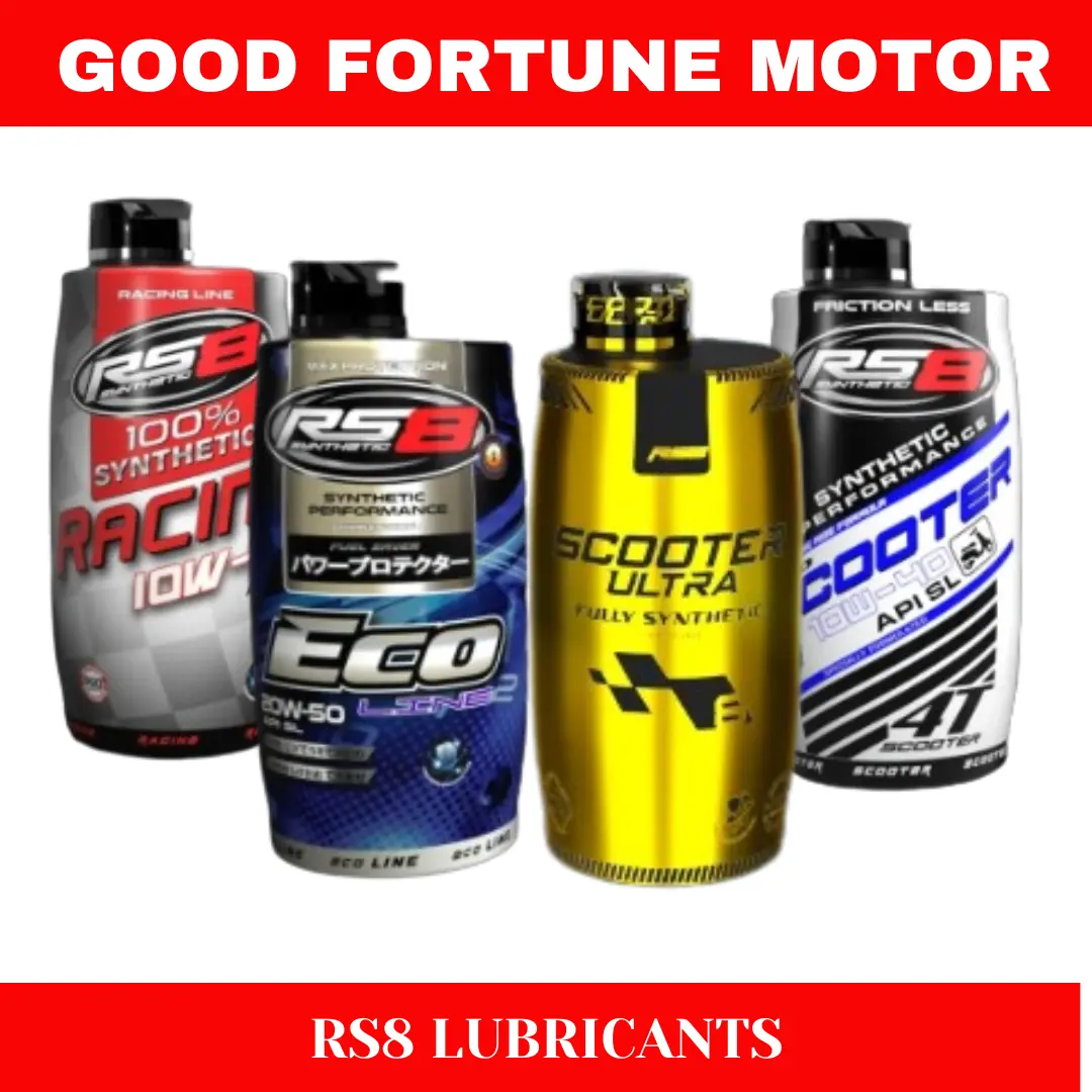 RS8 LUBRICANTS RS8 ECO/RS8 ECO SCOOTER/ RS8 SCOOTER ULTRA/ RS8 RACING ...