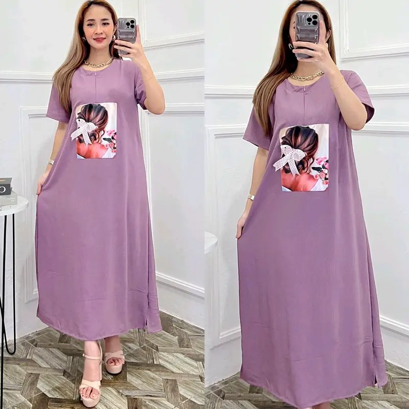 Longdress Blink Crinkle Airflow Pita Timbul / HOME DRESS CRINKLE JUMBO 0