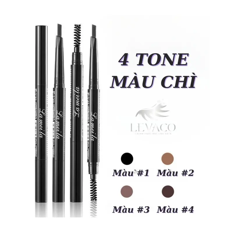 Chì Kẻ Mày Trang Điểm  2 đầu chải mày Dụng Cụ Làm Đẹp Makeup Chăm Sóc Sắc Đẹp Vẽ Lông Mày-CKM06 7