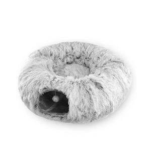 Cat Nest, Pet Cat Tunnel, Plush Warm Cat Tunnel, Foldable Detachable and Washable Multi-functional Splicing Pet Channel, Kitten Nest