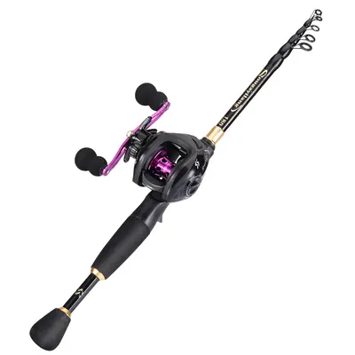 buy fishing rod and reel combos india PLUSINNO Fly Combo Starter Kit Plusinno Fishing rod+reel(No Lures Pink Casting Rod And Reel