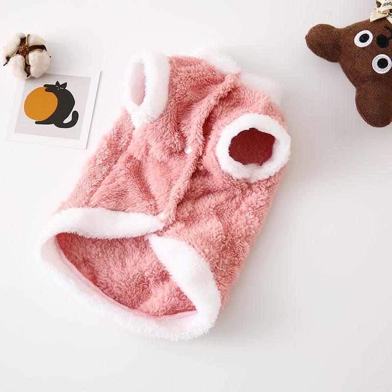 Product Introduction of Quần Áo Cho Thú Cưng, Phong Cách Mùa Đông, Thích Hợp Cho Mèo Và Chó Nhỏ Chống Lạnh, Ấm Áp, Teddy, Bichon, Pomeranian, Dày, Quần Áo Năm Mới 5