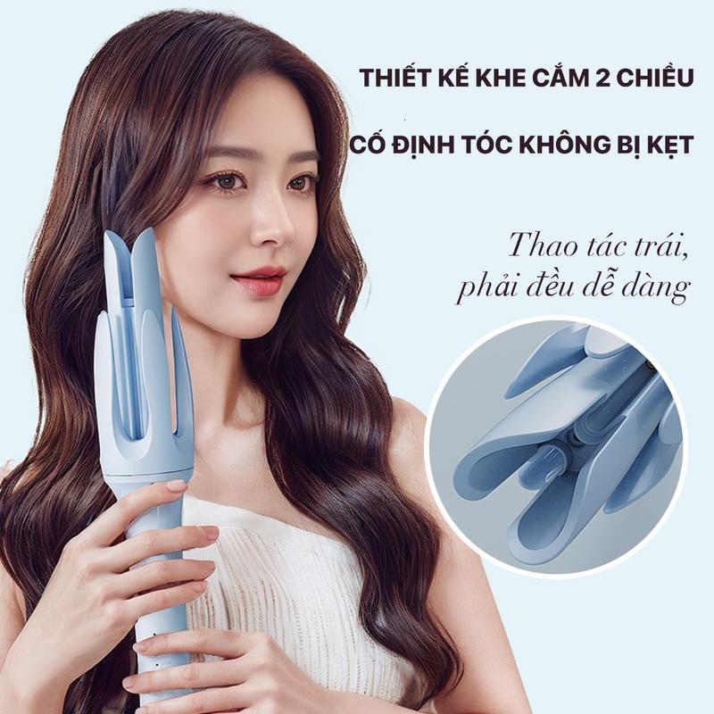 Máy uốn tóc tự động FAERS PLUS chống bỏng cao cấp bản mới nâng cấp 2025