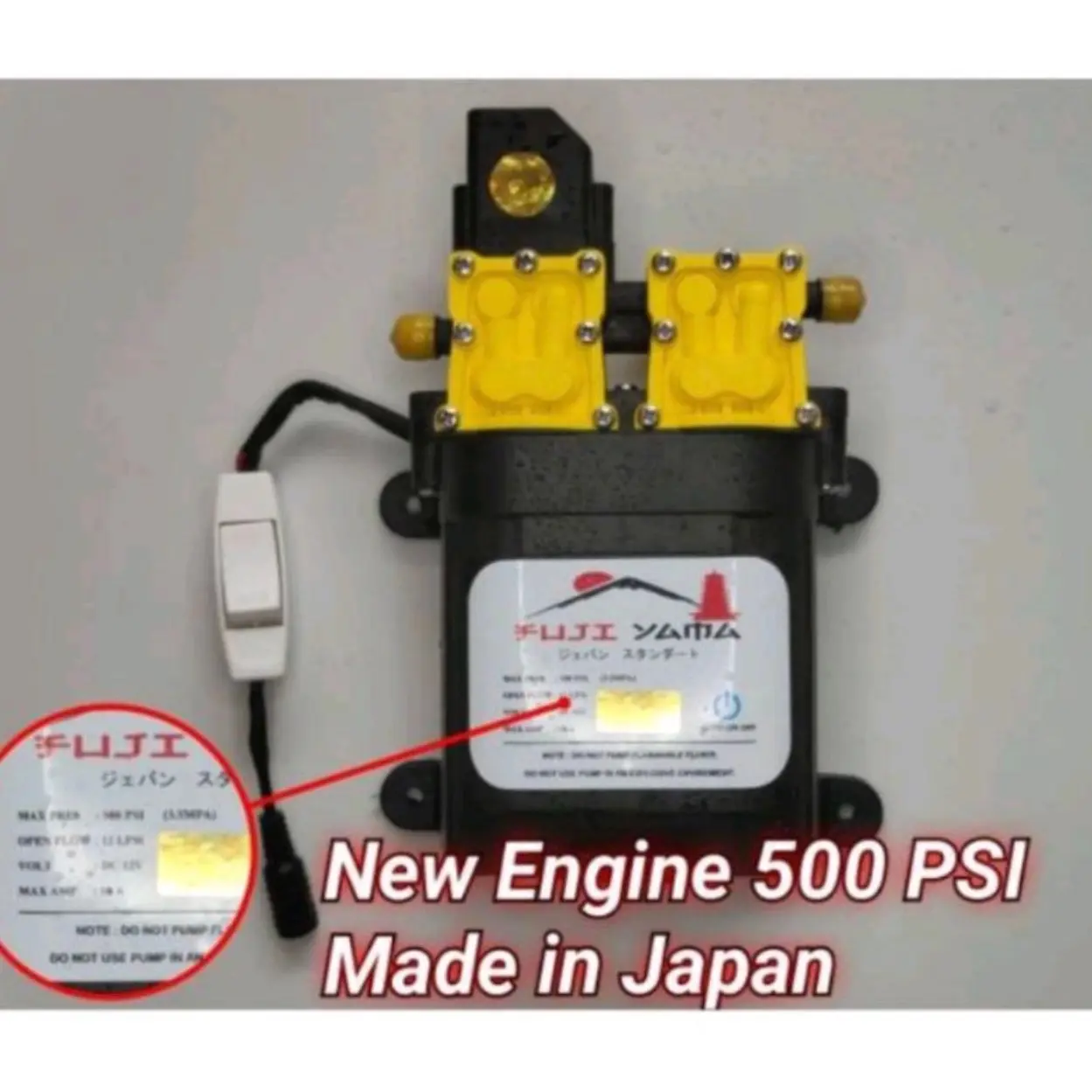 Paket Mesin 500psi Japan Quality Water Pump Jet Cleaner Wash Alat Cuci Steam Top Quality
