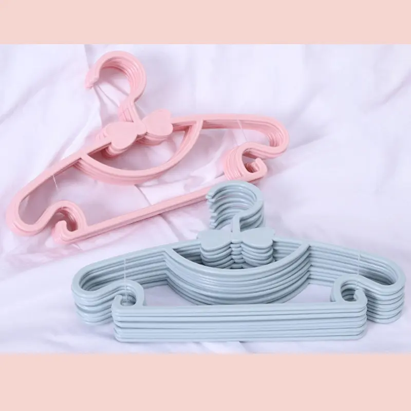 Gantungan Baju Bayi 5 Pcs Anak Hanger Multifungsi Warna Warni bahan PP 29CM 4