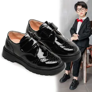 Sepatu pesta elegant anak laki-laki import