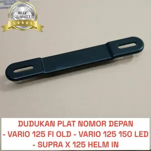 bracket fr number dudukan nopol plat nomor depan vario techno 125 fi vario 125 150 led old revo fi blade new supra gtr 150 KYZ