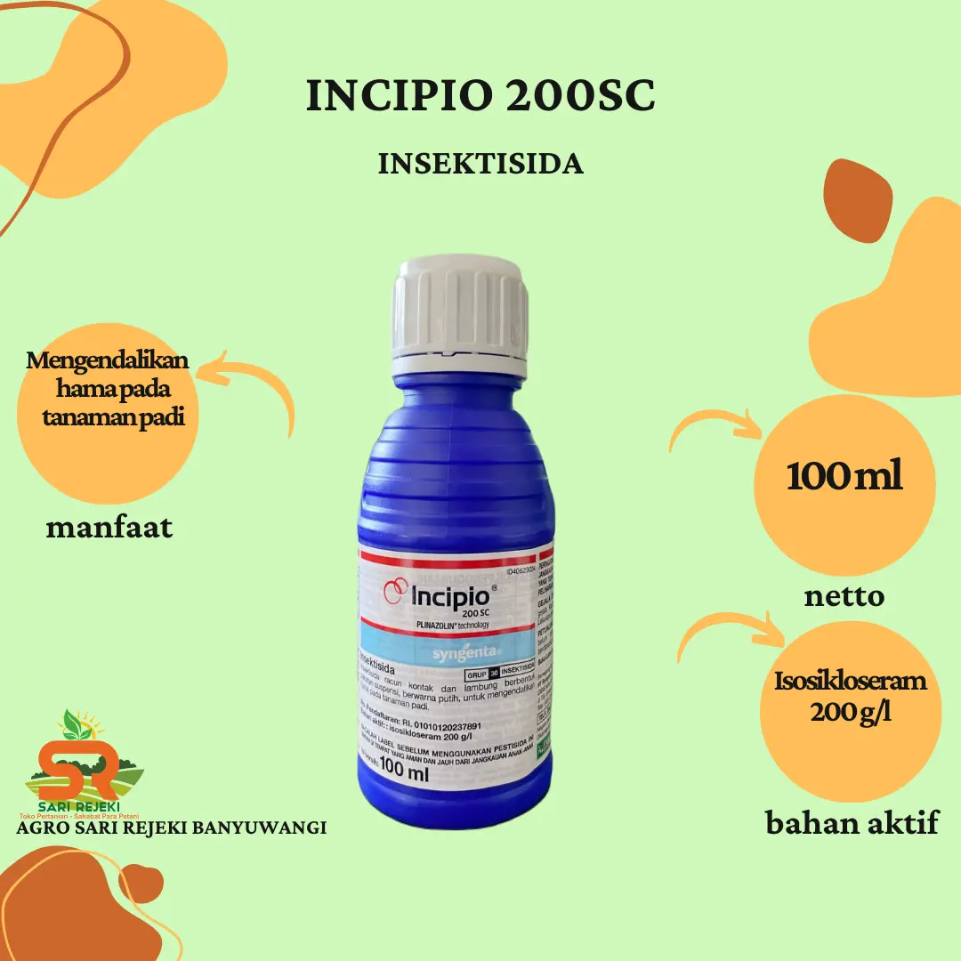 INCIPIO 200SC 100ML INSEKTISIDA